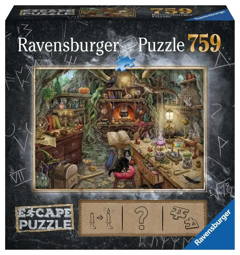 Witch’S Kitchen Escape Puzzle – 759-Piece Mystery Challenge 1