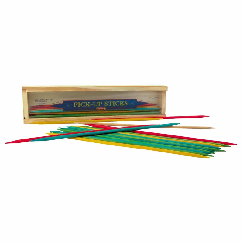 Wooden Pick-Up Sticks Game Set 1
