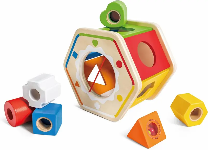 Wooden Wonder Shape Sorting Activity Toy 1