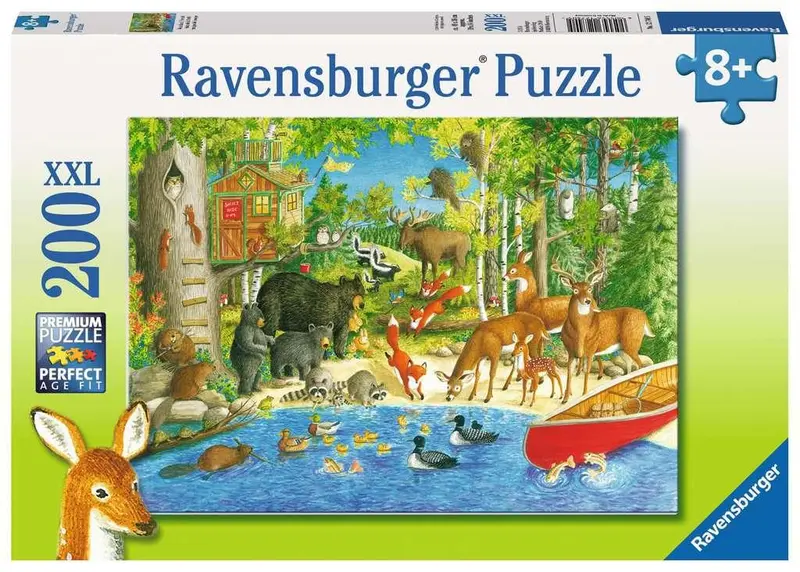 Woodland Friends Illustrated Puzzle 1