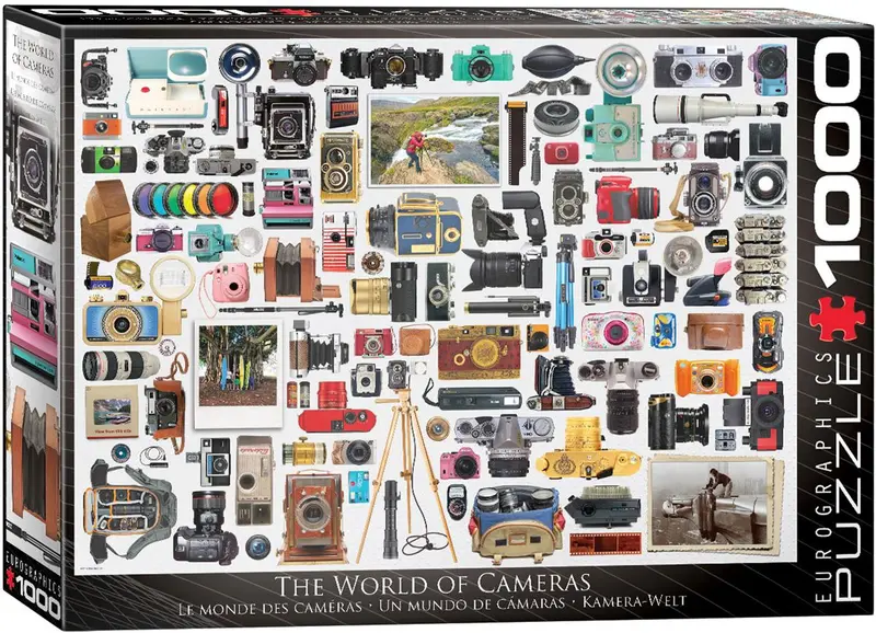 World Of Cameras Jigsaw Puzzle – 1000 Pieces 1