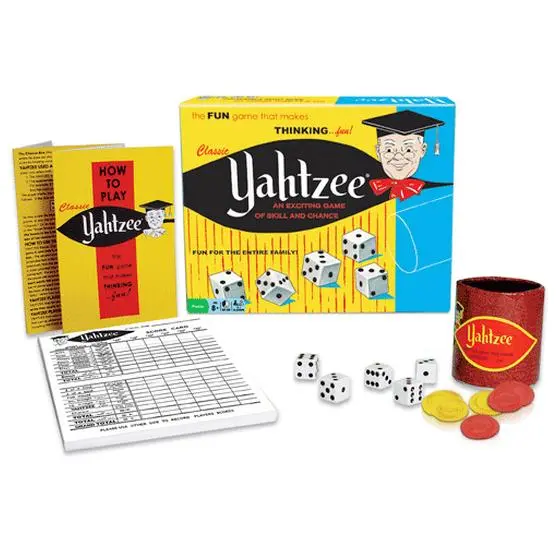 Yahtzee Classic Dice Game – Original Edition 1