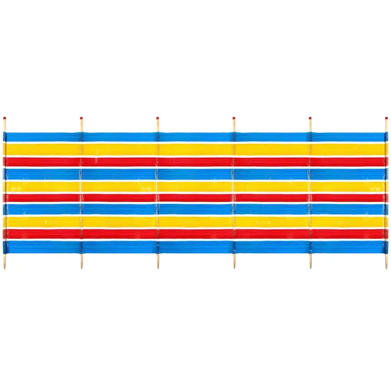 Yello 6-Pole Camping Windbreak – 1.5M Height 1