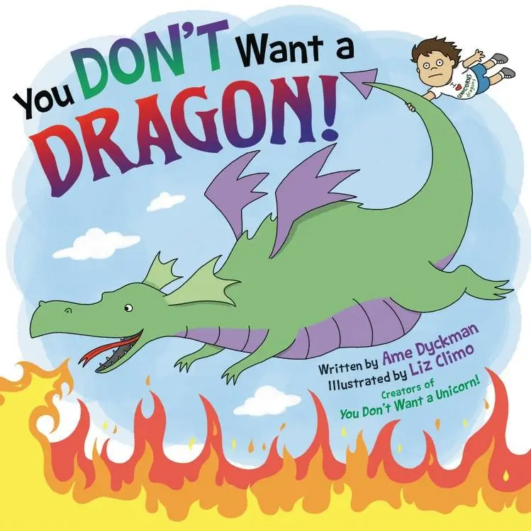 You Don’T Want A Dragon – Illustrated Children’S Fantasy Book 1