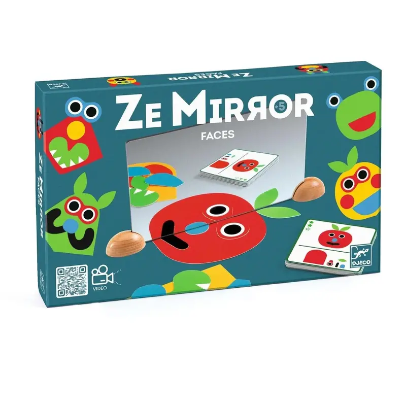 Ze Mirror Faces: Interactive Reflection Activity Book 1