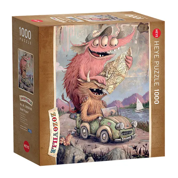 Zozoville Road Tripping 1000-Piece Puzzle 1